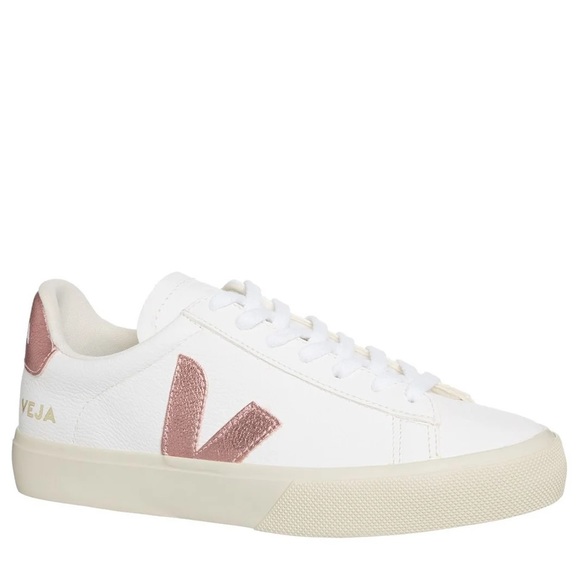 NEW Veja Campo Chromefree Leather Nacre - Picture 9 of 14